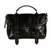 Proenza Schouler Ps1 Medium Python in Black - Lyst