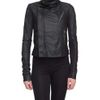 Rick Owens Leather Biker Jacket in Black - Lyst
