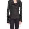 Rick Owens Leather Jacket with Decentralized Zip in Beige - Lyst