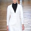 Stella Mccartney Fall 2012 Navy Buttton Down Shirt in Black - Lyst