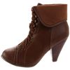 Volatile Very Volatile Womens Mugsy Laceup Boot in Brown (light brown) - Lyst