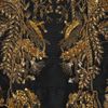 Alexander Mcqueen Embroidered SilkFaille and Organza Gown in Gold (black) - Lyst