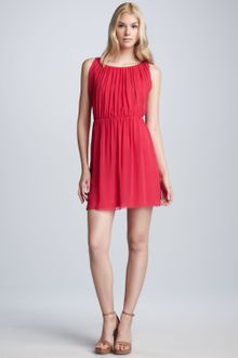 Alice + Olivia Mary Gathered Blouson Dress - Lyst