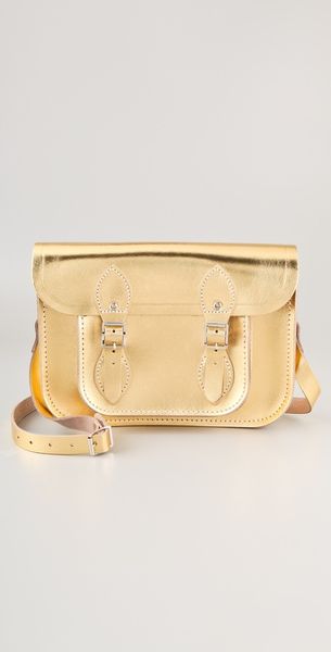 Cambridge Satchel Company Metallic Satchel - Lyst