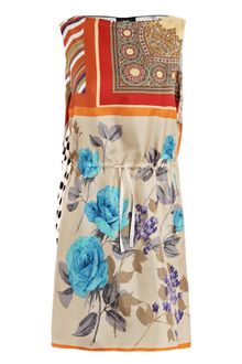 D&G Multi Scarf-print Dress - Lyst