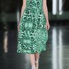 Jonathan Saunders Yvie Printed Cottonblend Twill Dress in Green (mint) - Lyst