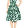 Jonathan Saunders Yvie Printed Cottonblend Twill Dress in Green (mint) - Lyst