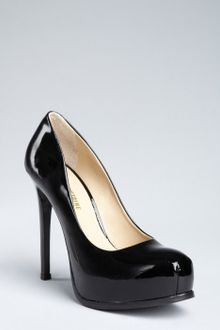Pour La Victoire Black Patent Leather Hidden Platform Pumps - Lyst