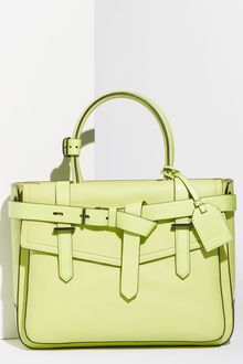 Reed Krakoff Boxer Tricolor Leather Satchel - Lyst