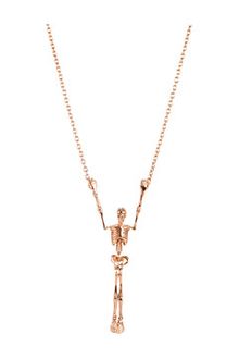 Vivienne Westwood Skeleton Long Necklace - Lyst