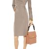 Jil Sander Wardrobe Satintwill Dress in Brown (taupe) - Lyst