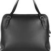 Bottega Veneta Intrecciato Leather Shoulder Bag in Black - Lyst