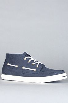 Converse The Jack Purcell Mid Boat Shoe in Navy - Lyst