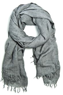 Isabel Marant Grey Scarf - Lyst
