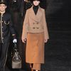 Louis Vuitton Fall 2012 MidLength Skirt in Brown - Lyst