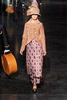 Louis Vuitton Fall 2012 Kaleidoscope Appliqué Midi Dress - Lyst
