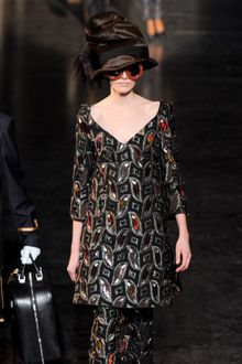 Louis Vuitton Fall 2012 Kaleidoscope Appliqué Tunic  - Lyst