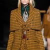 Miu Miu Fall 2012 Blue and Orange Printed Ascot in Blue - Lyst
