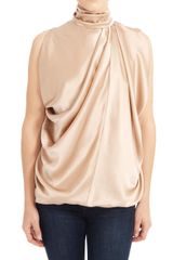 Yigal Azrouel Draped Sleeveless Top