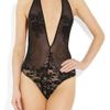 Yves Saint Laurent Halterneck Stretchlace Bodysuit in Black - Lyst