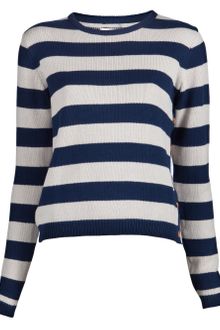 Chinti And Parker Nautical Stripe Sweater - Lyst