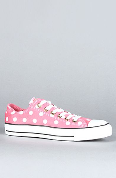 Converse The Bleach Polka Dot Chuck Taylor All Star Sneaker In Pink In Pink Lyst 2315