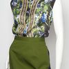 Givenchy Orchid Sleeveless Top in Black - Lyst
