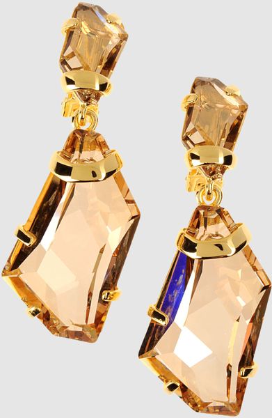 Kenneth Jay Lane Earrings in Gold - Lyst