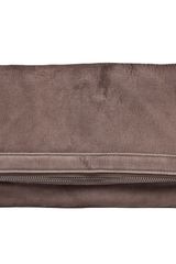 Alexander Wang Dumbo Soft Clutch in Grey