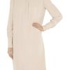 Chloé Embellished Silk Crepe De Chine Dress in Purple (khaki) - Lyst