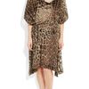 Dolce & Gabbana Leopardprint Chiffon Kaftan in Animal (leopard) - Lyst