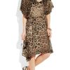 Dolce & Gabbana Leopardprint Chiffon Kaftan in Animal (leopard) - Lyst