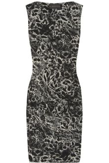 La Petite Salope Printed Stretch Linen-blend Dress - Lyst