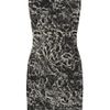 La Petite Salope Printed Stretch Linenblend Dress in Black - Lyst