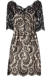 Lover Christina Lace Mini Dress - Lyst