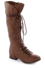 ModCloth Follow The Cedar Boot in Medium Brown