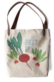 ModCloth Sunday Market Tote in Beets - Lyst