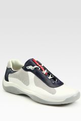 Prada Nevada Bicolored Sneakers