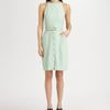 Proenza Schouler Silk Dress in Blue (aqua) - Lyst
