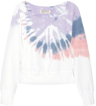 Textile Elizabeth And James Tie-dye Cotton Sweatshirt - Lyst