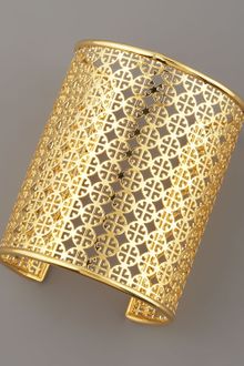Tory Burch Logo-Cutout Cuff - Lyst