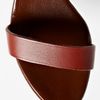 Acne Brown Estelle Wedge Sandal in Brown - Lyst