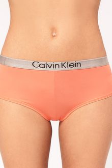 Calvin Klein Cheeky Logo Short in Microfibre - Lyst
