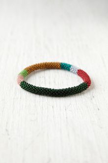 Free People Beaded Bangle - Lyst