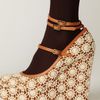 Free People Cambridge Crochet Platform in Beige (ivory) - Lyst
