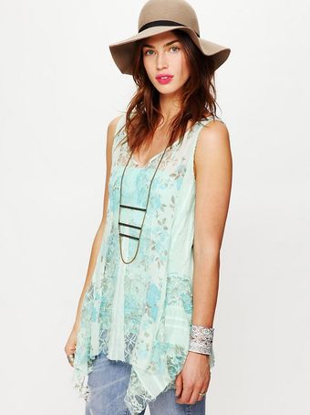  Fp One Floral Lace Tunic 