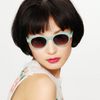 Free People Pastel Fold Away Sunglasses in Blue (pale blue) - Lyst