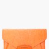 Givenchy Orange Antigonia Envelope Clutch in Orange - Lyst