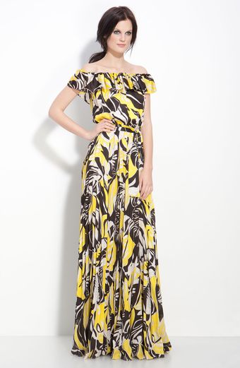 Rachel Zoe Kendal Offshoulder Gown - Lyst