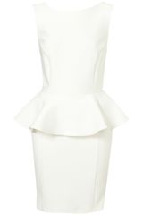 Topshop Peplum Scuba Pencil Dress